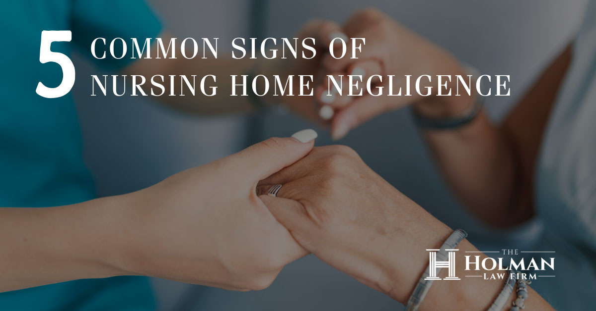 Five Common Signs of Nursing Home Negligence