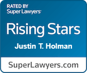 Rated By Super Lawyers | Rising Stars | Justin T. Holman | SuperLawyers.com