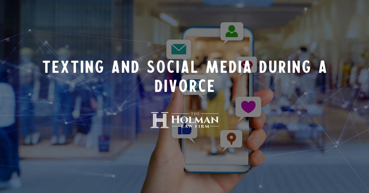 Texting and Social Media During a Divorce