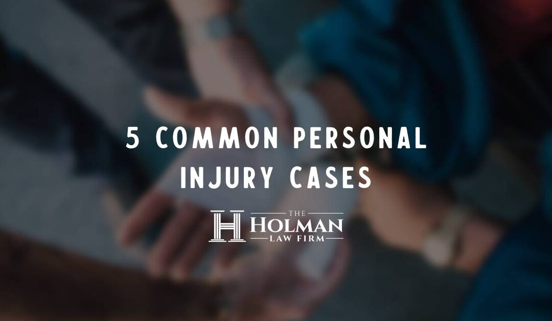 5 Common Personal Injury Cases