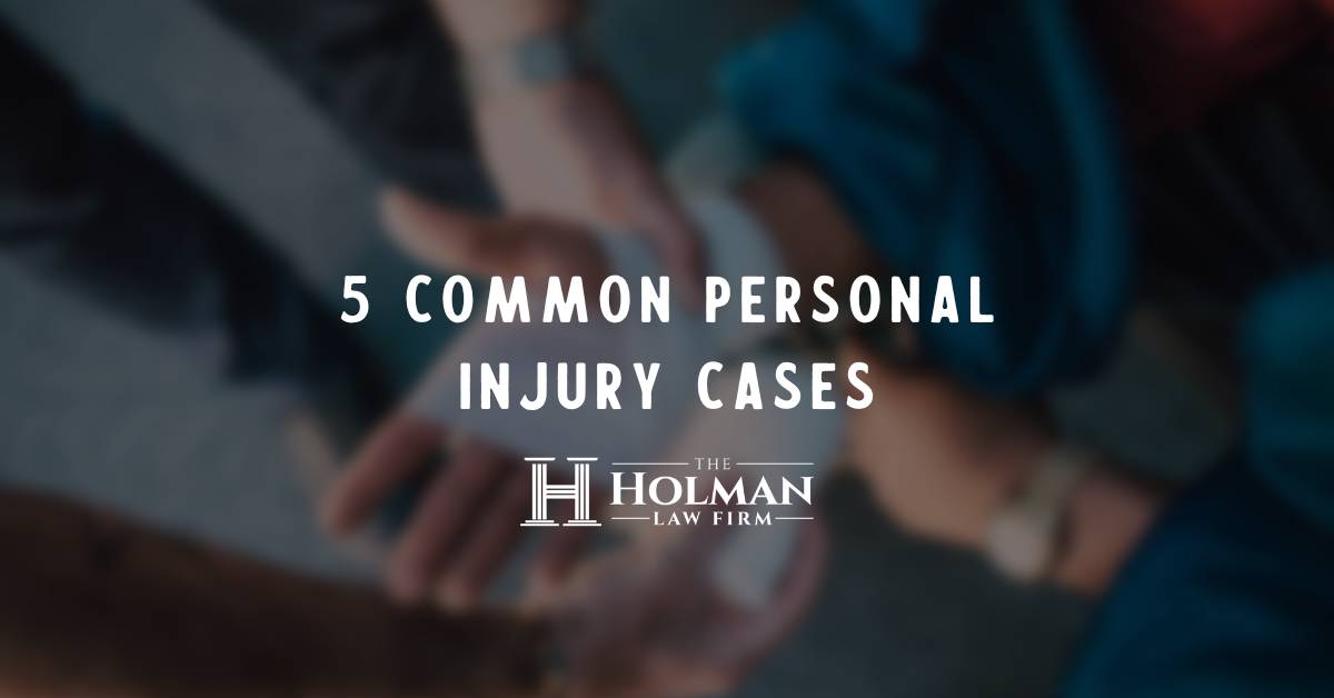 5 Common Personal Injury Cases Header Image